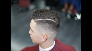 COMB OVER  HARD PART BALDFADE  Tutorial [upl. by Gerkman]