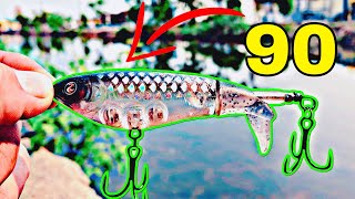 Whopper Plopper 90  Topwater BLOWUPS [upl. by Kahler591]