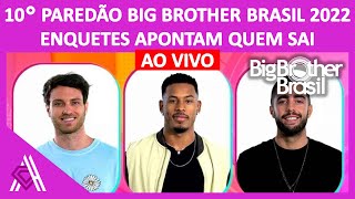 🟣 BBB 22 Enquetes atualizadas 10° paredão  28032022  BIG BROTHER BRASIL  COMENTÁRIOS AO VIVO [upl. by Frech]