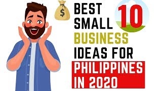 Top 10 Small Business Ideas for Philippines with Little Money [upl. by Zabrina]