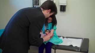 Dr Andrew Dixon demonstrates how to treat a pulled elbow [upl. by Balmuth]