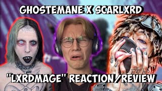 Ghostemane amp Scarlxrd  Lxrdmage REACTIONREVIEW [upl. by Hsaka]