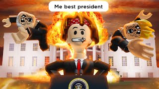 THE NEW PRESIDENT ROBLOX Brookhaven 🏡RP  FUNNY MOMENTS [upl. by Reid529]