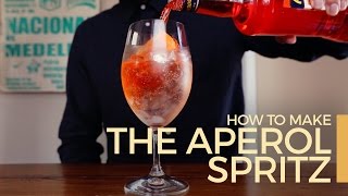 How to Make an Aperol Spritz  60 Second Cocktails [upl. by Verner737]