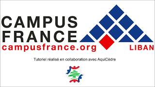 Campus France Procédure à suivre suite à une admission dun établissement connecté 2 [upl. by Kirsti231]