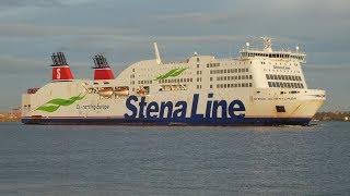 Stena Adventurer Holyhead Dublin ferry [upl. by Nytsirk471]