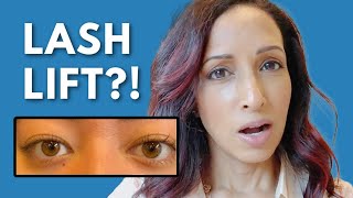 Are Lash Lifts Dangerous Eye Doctor Investigates [upl. by Reedy924]