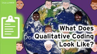 What Does Coding Looks Like Qualitative Research Methods [upl. by Helyn284]