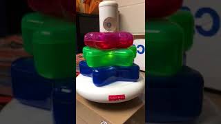 Fisher price musical stacker toy [upl. by Haidej99]