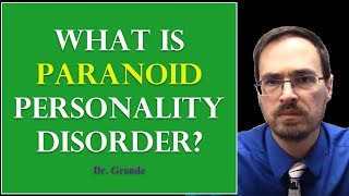 What is Paranoid Personality Disorder [upl. by Sybley]