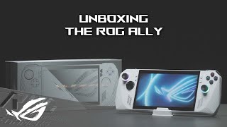 ROG Ally  Official unboxing video  ROG [upl. by Thia]