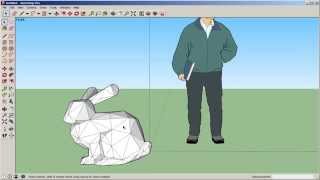 SketchUp Import an STL File [upl. by Akimat]