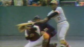 1971 WS Gm6 Clemente hits a triple homers [upl. by Dubois]