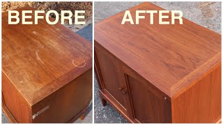 Thrift Store Rescue 8  Mid Century Furniture Restoration [upl. by Asile]