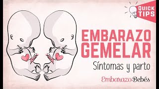 EMBARAZO GEMELAR 👶🏻👶🏼 Síntomas Duración y Parto [upl. by Abner553]