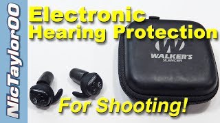 Hearing Protection for Shooting  Walkers Silencer Ear Buds [upl. by Navi]