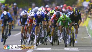 Tour de France 2021 Stage 10 extended highlights  Cycling on NBC Sports [upl. by Naujal]