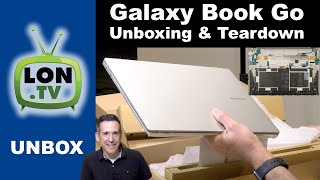 Samsung Galaxy Book Go Unboxing amp Teardown [upl. by Nosidda158]