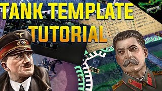 HOI4 How to Make Tank Division Templates Hearts of Iron 4 Guide Tutorial [upl. by Joella]