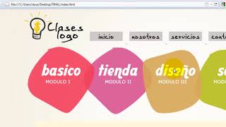 Como crear una pagina web completa en HTML  3 [upl. by Rex]