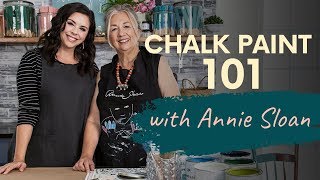 Chalk Paint Basics With Annie Sloan [upl. by Virgel118]