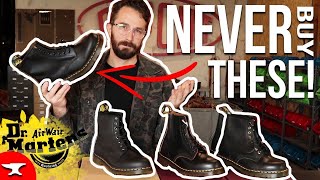 Top 4 Dr Martens 1460 Boots  LEATHER REVIEW  quotdoc martenquot [upl. by Ileray]