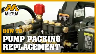 Pressure Washer Pump Packing Replacement [upl. by Cheshire]