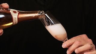 Opening and Pouring Sparkling Wine 101 [upl. by Floyd29]