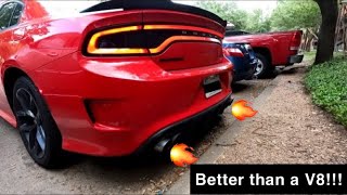 THE BEST EXHAUST FOR V6 CHARGER FLOWMASTER SUPER 10 [upl. by Nor]