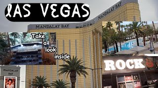 MANDALAY BAY Las Vegas Walkthrough TOUR [upl. by Nairahcaz]