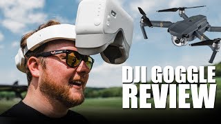 DJI GOGGLE REVIEW [upl. by Hubsher]