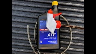 Overfilled Transmission EASY FIX from home [upl. by Wait]