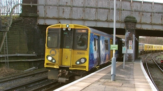 Half an Hour at 216  Birkenhead North Station 1022017  Class 507 508 terminus [upl. by Aneetsirk297]