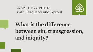 What is the difference between sin transgression and iniquity [upl. by Eilah]