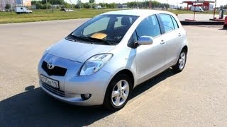 2008 Toyota Yaris Start Up Engine and In Depth Tour [upl. by Etennaej]