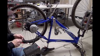 Powerful Electric Bike Conversion Part I EBike Conversion Kit Installation [upl. by Nnyliram]