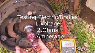 Electric trailer brake diagnosis [upl. by Napoleon]