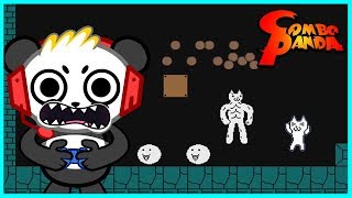 CatMario Ep 2 RAGE MODE Lets Play with Combo Panda [upl. by Kulsrud212]