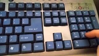 How to type Numbers or use Arrows Numlock Key [upl. by Yerac993]