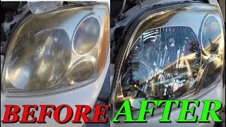 Fastest possible way to restore HEADLIGHTS [upl. by Mitman]