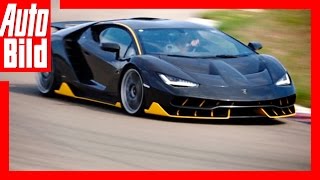 Hypersportler Lamborghini Centenario auf der Rennstrecke  Test  Review  Racetrack  Nardo [upl. by Libbey]