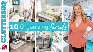 10 Secrets for a Clean and Organized Home [upl. by Yenhpad]