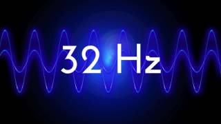 32 Hz clean sine wave BASS TEST TONE frequency [upl. by Leong]