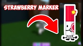 How to Get The “Strawberry Marker”  ROBLOX FIND THE MARKERS [upl. by Archle]