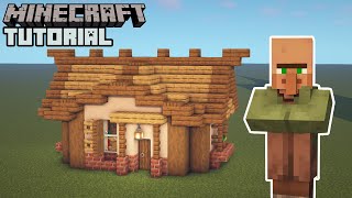 Minecraft  Nitwits House Tutorial Villager Houses [upl. by Akinit]