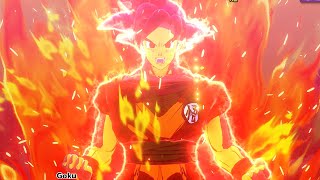 Super Saiyan GOD Goku Dragon Ball Z Kakarot DLC [upl. by Almire]