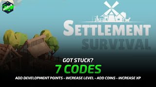 SETTLEMENT SURVIVAL Cheats Increase Development Points Add Coins   Trainer by PLITCH [upl. by Iaras]