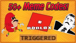 50 Roblox Meme CodesIDs 2020 [upl. by Doss]