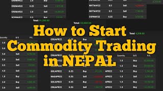 How to Start Commodity Trading in Nepal  Commodity Market Nepal [upl. by Notfol]