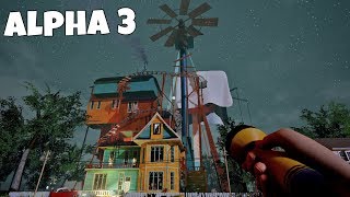 HELLO NEIGHBOR ALPHA 3 GAMEPLAY WALKTHROUGH [upl. by Enicar]